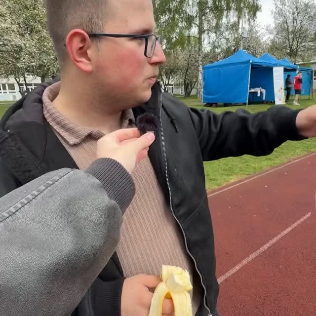 Vtipný moment z rozhovoru počas Bubble Footballu