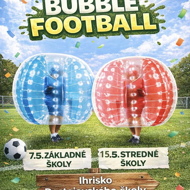 Plagát k podujatiu Bubble Football