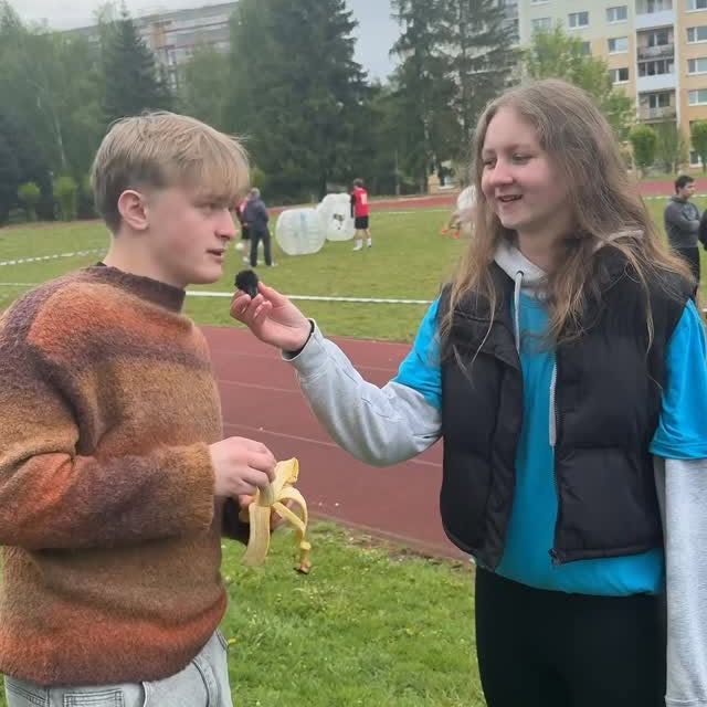 Rozhovor počas Bubble Footballu
